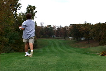 Guest Golfing at Forest Hills Golf and RV Park